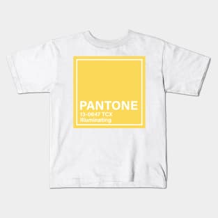 pantone 13-0647 TCX Illuminating Kids T-Shirt